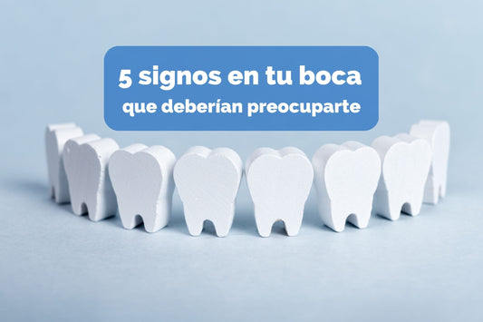 5 signos en tu boca que deberían preocuparte
