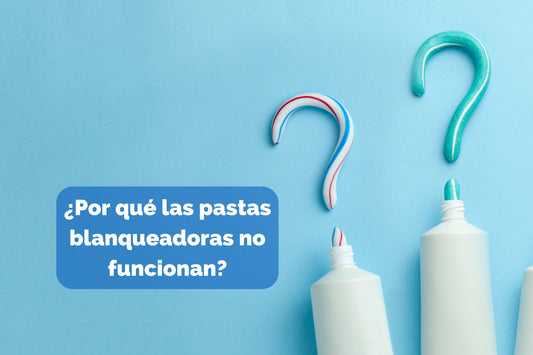 ¿Por qué las pastas blanqueadoras no funcionan?