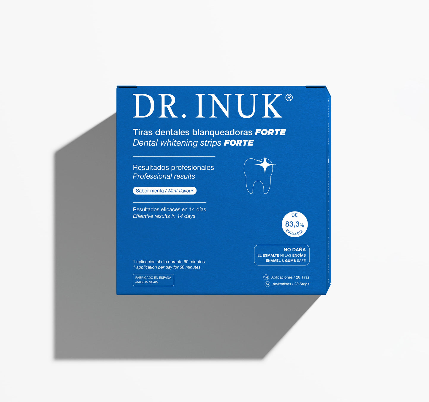 PLAN DE MANTENIMIENTO Tiras blanqueadoras FORTE DR. INUK®