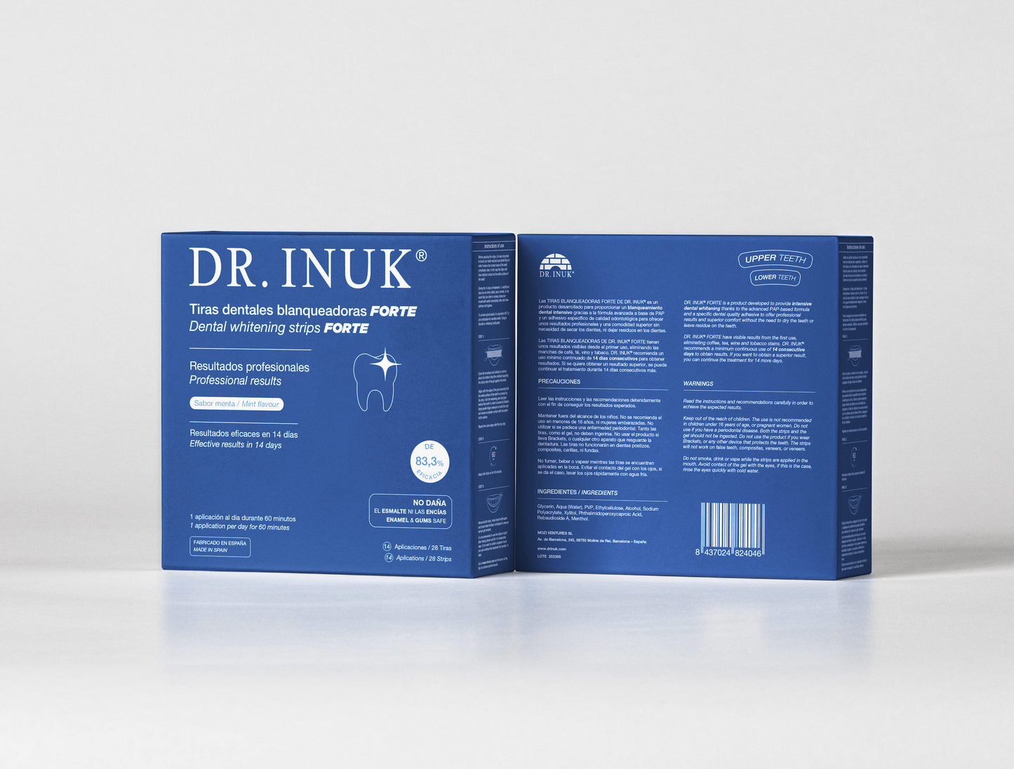 Tiras blanqueadoras FORTE DR. INUK®