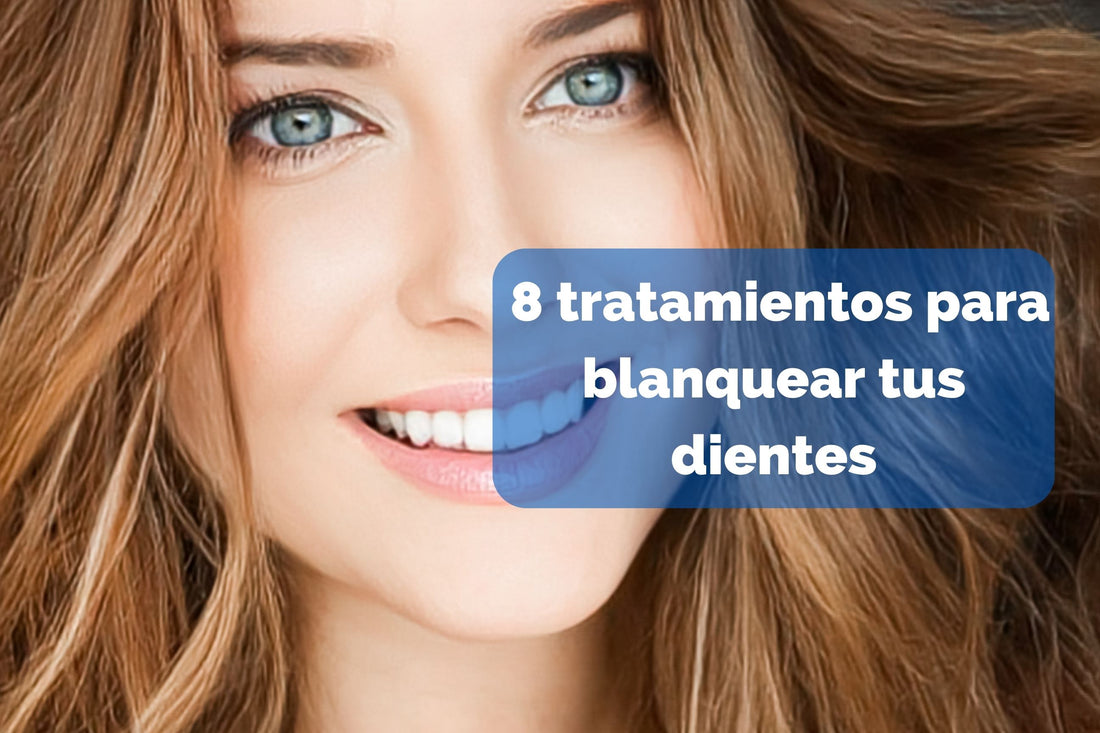 8 tratamientos para blanquear tus dientes