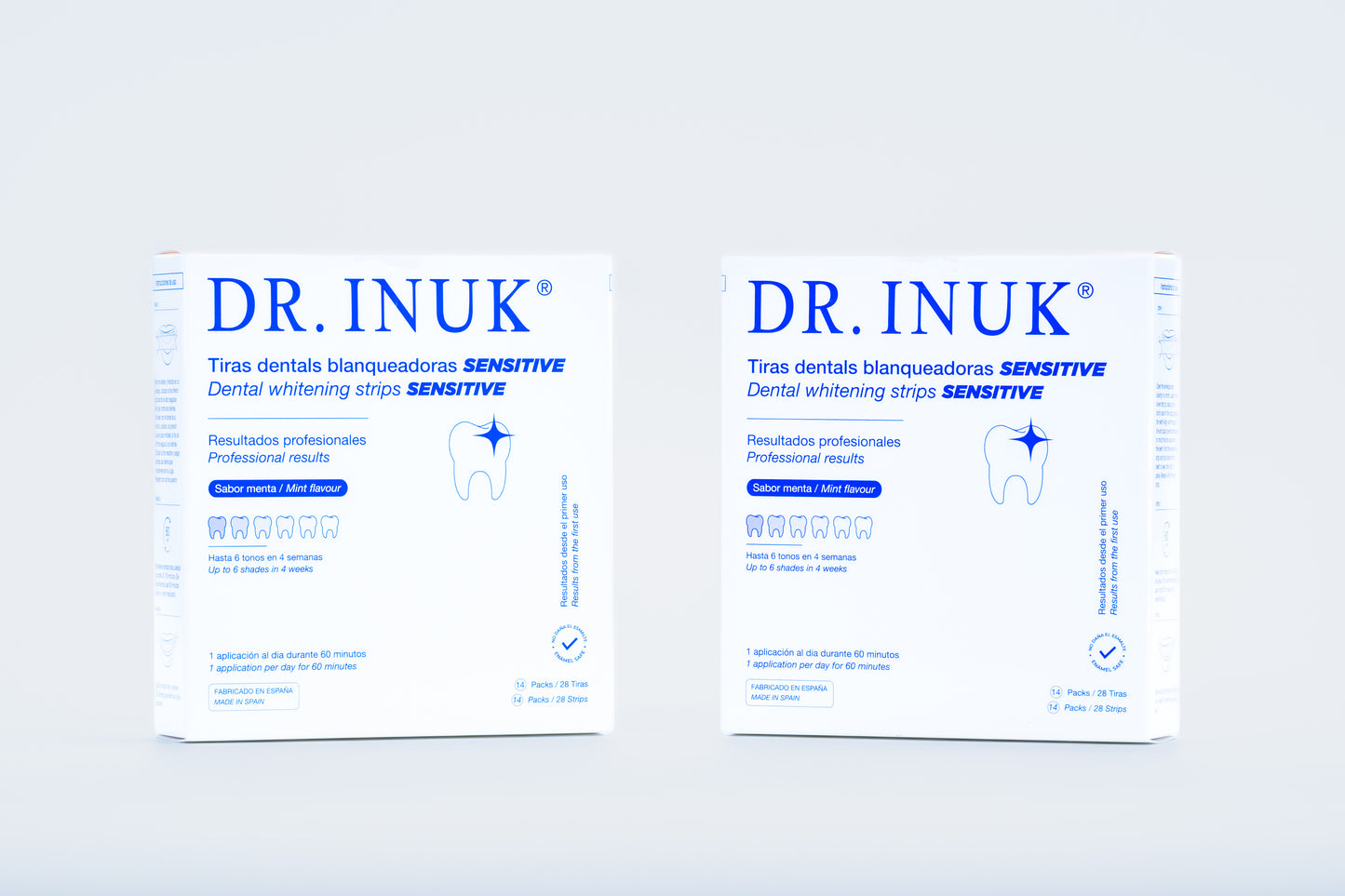 Tiras blanqueadoras SENSITIVE DR. INUK®